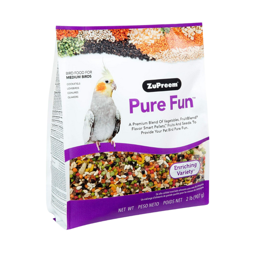 Zupreem Pure Fun Medium Birds 907g