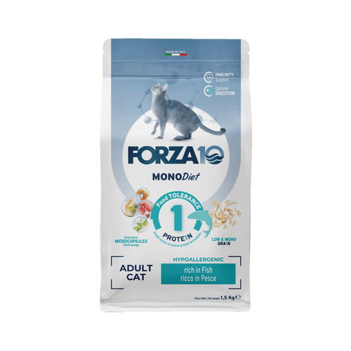Forza10 Cat Dry Food Monodiet Fish 1.5Kg
