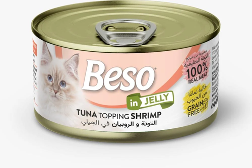 Beso Tuna & Shrimp in JELLY Wet Food for Cats | 85gm
