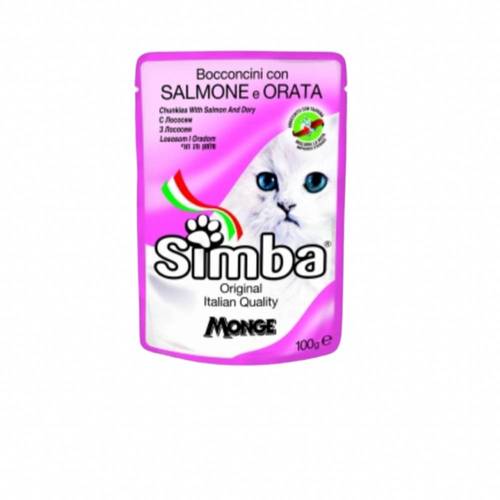 Simba Salmon Chunks in Gravy 100g