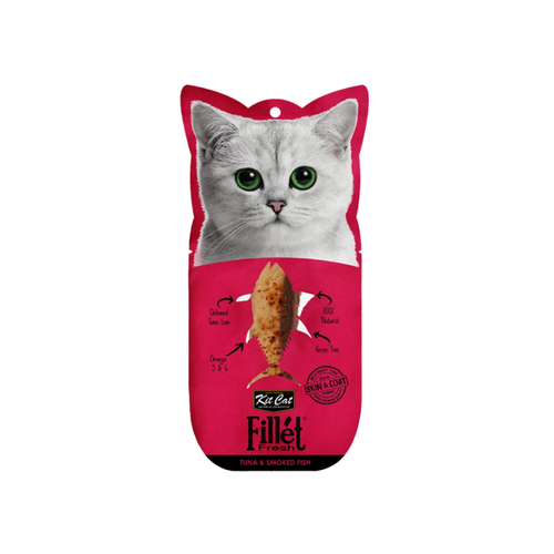 Kit Cat Fillet Fresh Tuna & Smoked Fish for Cats 30g