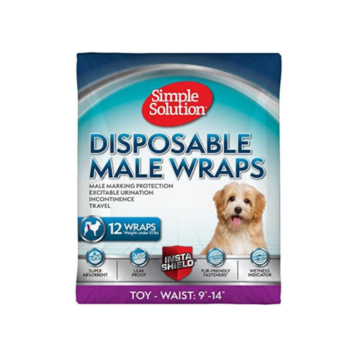 SS Disposable Male Wraps x12