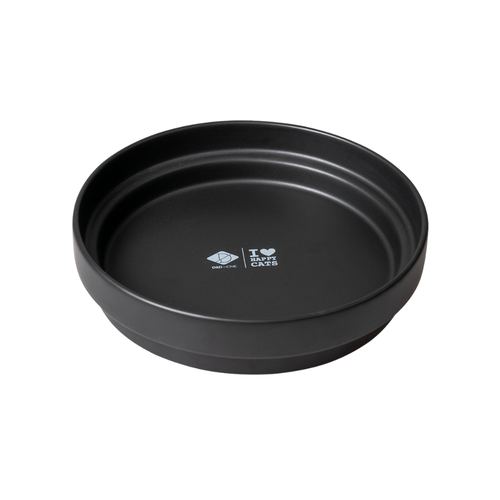 I Love Happy Cats ACE Drinking Bowl Black 
