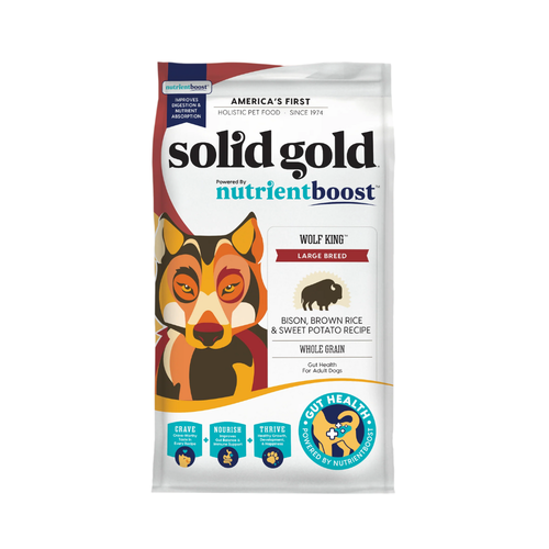 Solid Gold Nutrient Boost Wolf King Bison for Dogs