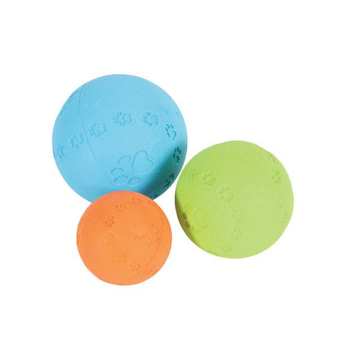 Zolux ASSORTED RUBBER DOG TOY Mixed colors