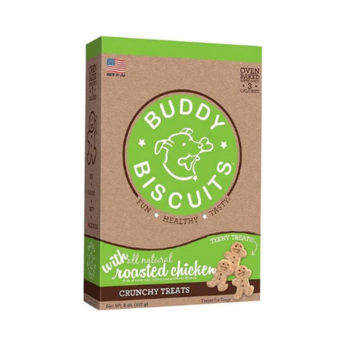 Buddy Biscuits Grain Free TEENY Treats with Chicken for Dogs 198g
