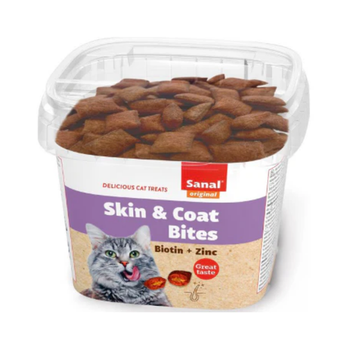 Sanal Skin & Coat Bites for Cats 75g