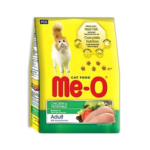 Me-O Dry Food Chicken & Vegetables for Adult Cats
