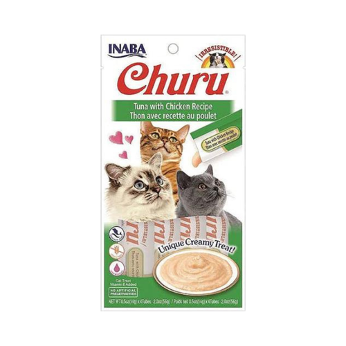INABA Churu Tuna with cheese 4x14g
