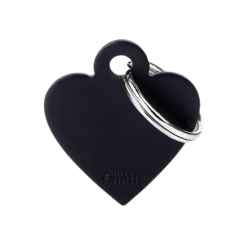 MF Tags SMALL HEART ALUMINUM