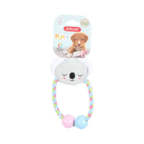 Zolux Puppy Tiny Plush Toy Rope Toy