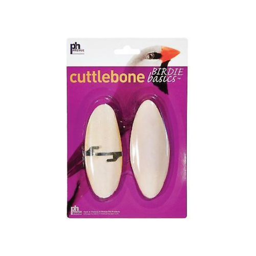 Prevue Pet Cuttlebone 2Pcs with holder for Birds