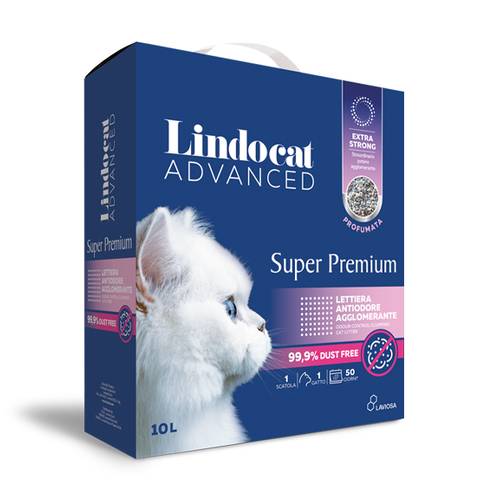 Lindocat Advanced Super Premium Scented Anti-Odour Clumping Cat Litter | 10L