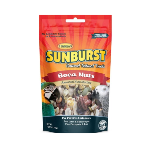 Sunburst Treats Nuts Parrots & Macaw 0.14kg
