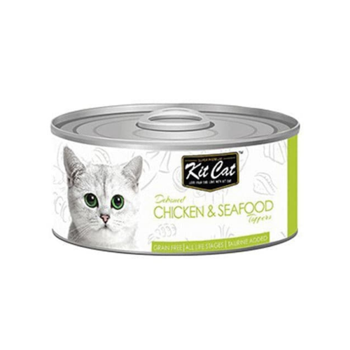 Kit Cat Deboned Chicken & Seafood Toppers 80g