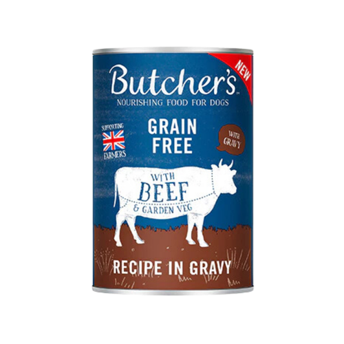 Butcher's Original Dog Recipe with beef in Gravy 400g 