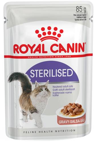 Royal Canin Sterilised Wet Food in Gravy for Cats | 85g
