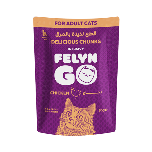 Felyn Go C&B Chunks in Gravy Chicken Pouch 85g