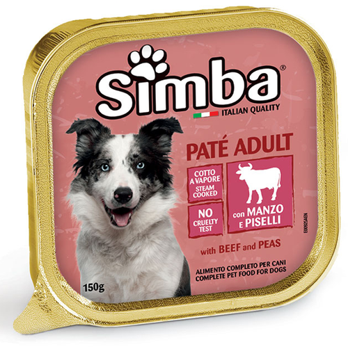 Simba Wet Dog Food with Beef 300g