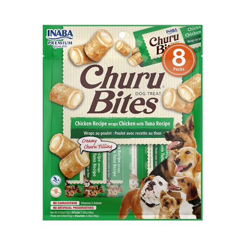 INABA Churu Bites Chicken with Tuna 8 x 12g