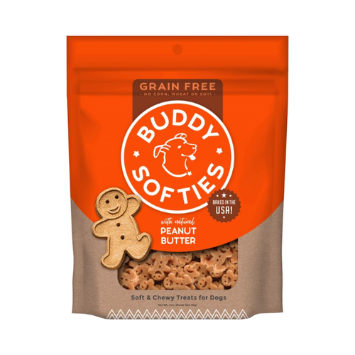 Buddy Biscuits Grain Free Chewy Treats with Peanut Butter for Dogs 141g