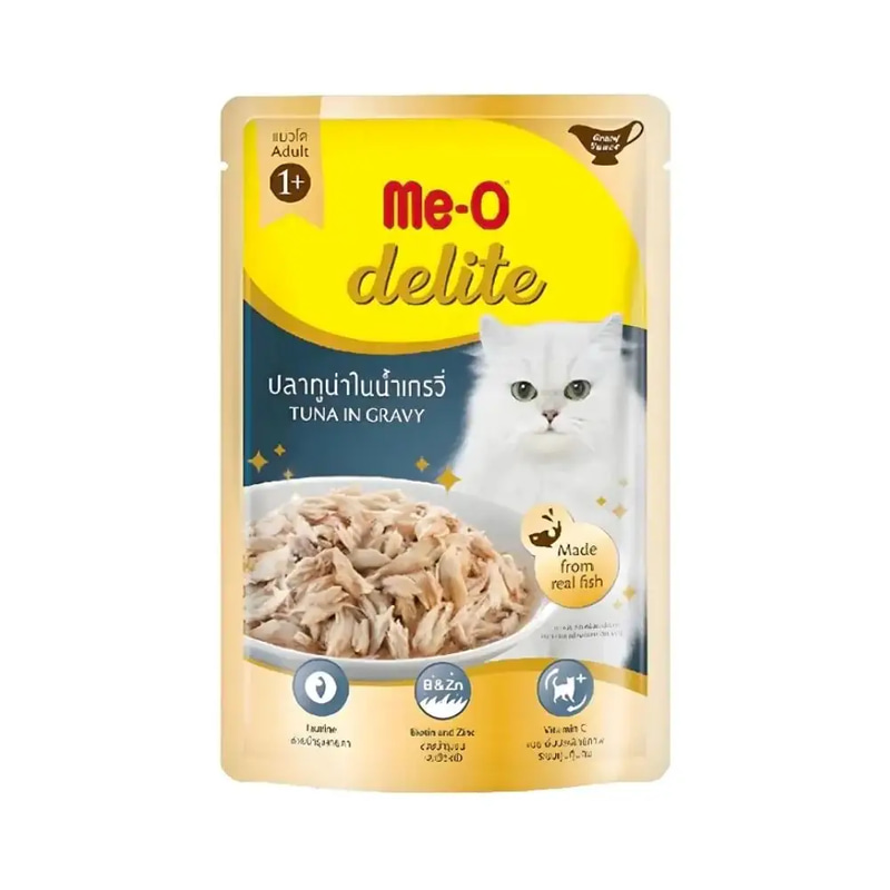 Me-O Delite Tuna in Gravy for adult Cat 70g