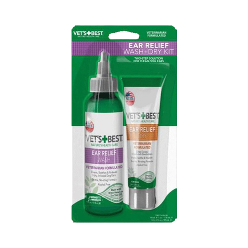 Vets Best Ear Relief Kit for Dogs