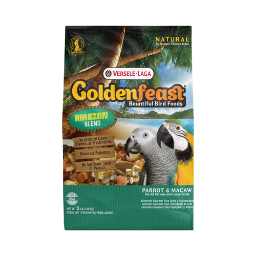 Goldenfeast Amazon Full Meal for Parrots & Macaw 1.36kg