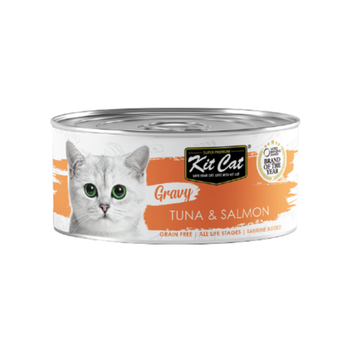 Kit Cat Gravy Tuna & Salmon 70g