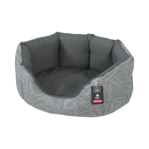 Zolux Naya Basket Pet Bed Grey