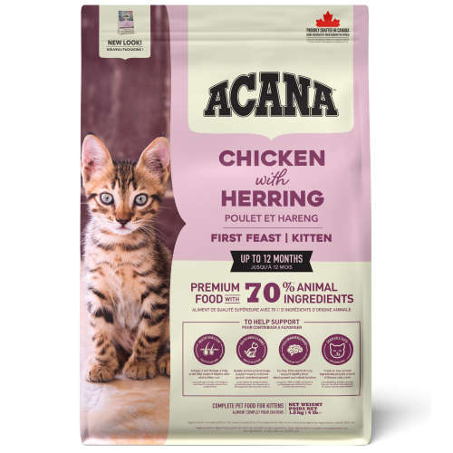 Acana First Feast Dry Food Chicken & Herring for Cats