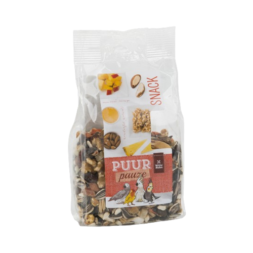 WM PUUR Pure and Varied Gourmet Snack for Birds with Fruit & Nuts 200g