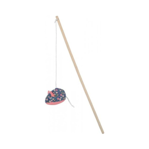 Zolux Ethicat Cat Toy Flwr Mouse Rod Toy
