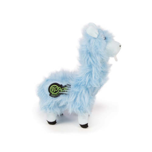 GoDog Goofy Llamas Blue Toy for Dogs
