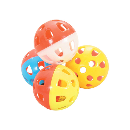 Zolux Cat Toy 4 Sphere with Bells