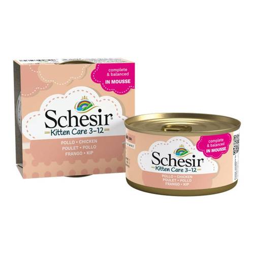 Schesir Polo Canned Chicken Wet Food for Cats, 85g