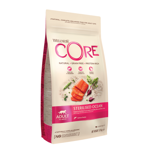 Wellness Core Ocean Dry Food Salmon for Sterilised Cats