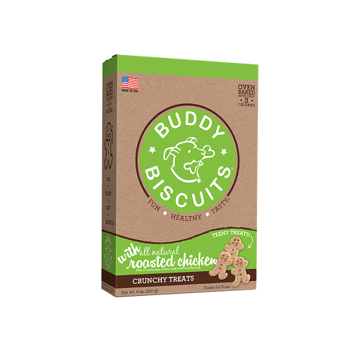 Buddy Biscuits TEENY Treats with Chicken for Dogs 227g