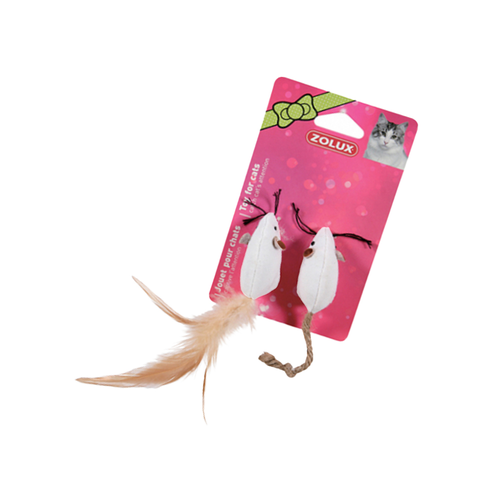 Zolux CAT TOY CANVAS MOUSE 5CMX2