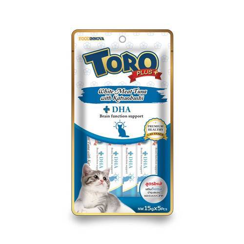 Toro Plus White Meat Tuna with Cod (with Glucosamine for Joint Health) 75g