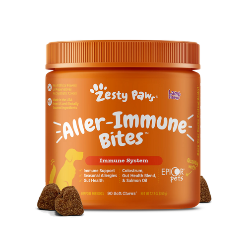 Zesty Paws Allergy & Immune Bites Lamb Flavor For Dog 315g