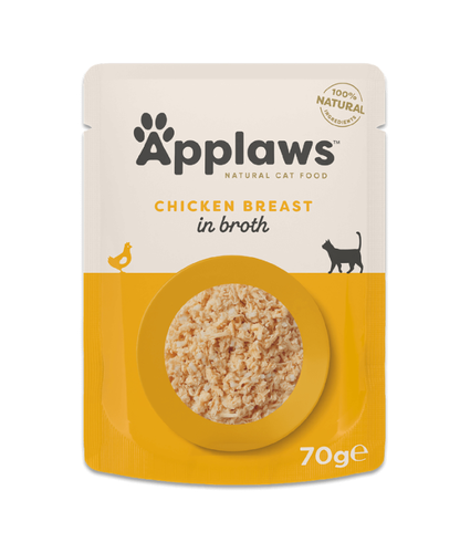 Applaws Chicken Breast in Broth Wet Cat Food 70g
