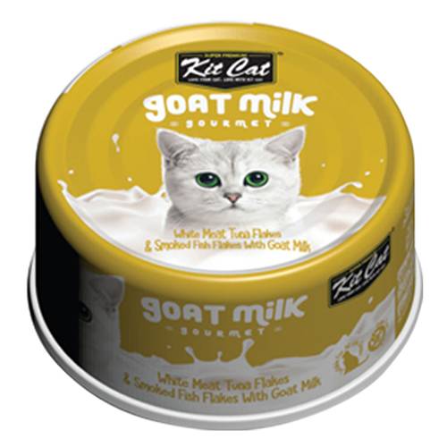 Kit Cat Chicken Shreds & Cheese with Goat Milk Wet Cat Food | 70g