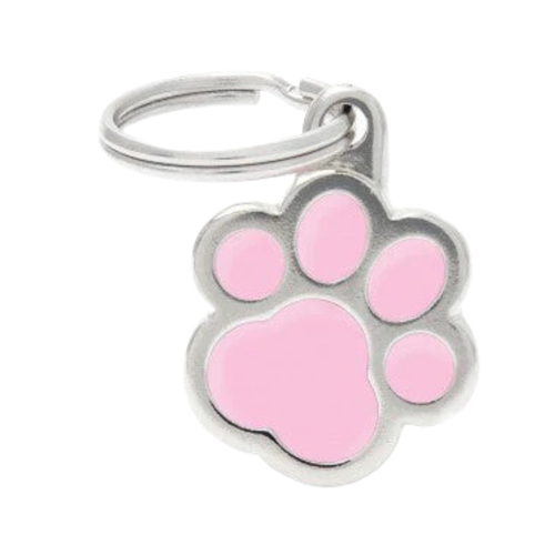 MF Tags PINK PAW