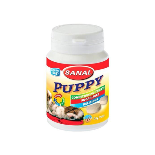 Sanal Puppy Vitamins Tablets for Puppies 75g