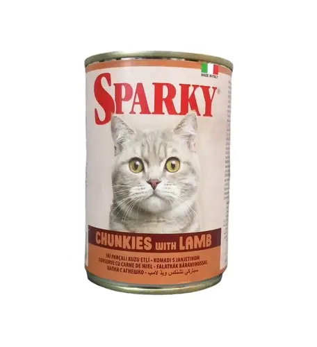 Sparky Essential Cat with Lamb 415g