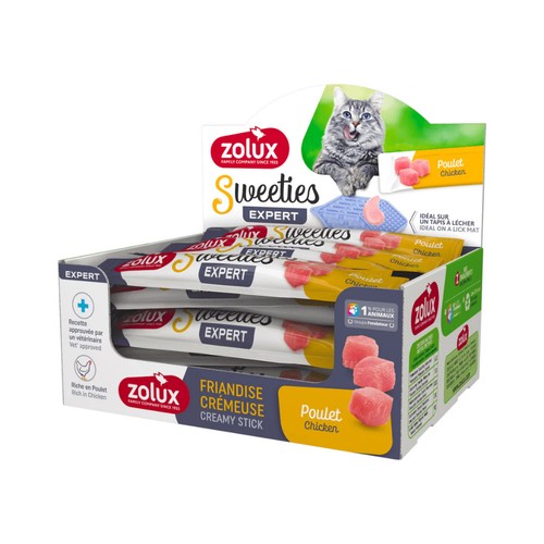 Zolux Sweeties Creamy Treats Chicken for Cats 14g