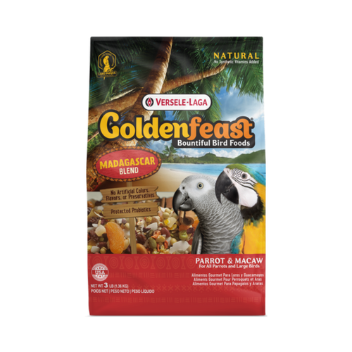 Goldenfeast Madagascar Full Meal for Parrots & Macaw 1.36kg