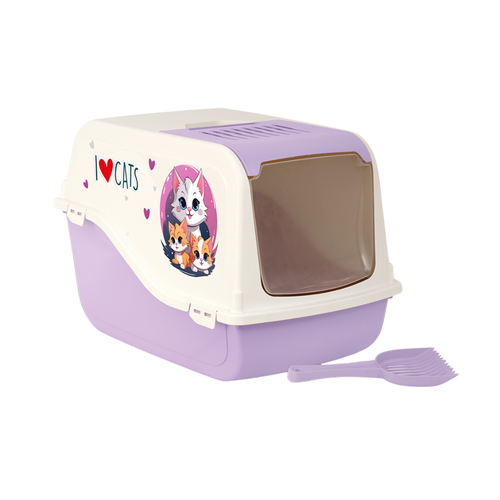 MPB Toilet Ariel I love Cats