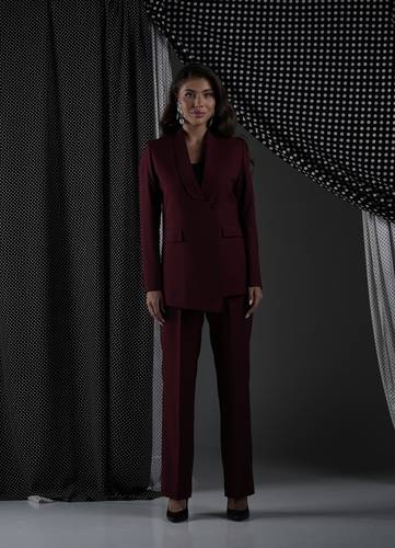 Maroon Suit